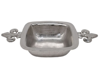 Cuencos de Metal hechos a mano para servir frutas, cuencos de aluminio y plata, diseño de cáliz antiguo, decorativo, de lujo, tazón de vieiras grande para flor de boda