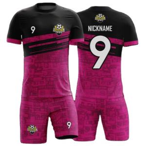 Conjunto de camiseta de fútbol de tela sublimada de secado rápido de alta calidad profesional ropa deportiva de temporada de invierno - Product Image 3