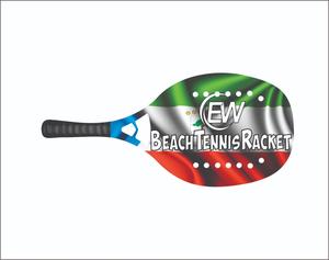 Raquettes de beach tennis sur mesure pour padel/spaddle, poignée en fibre de carbone, face de 22 mm, poids de 320-340 g, longueur de 50 cm, logos et couleurs personnalisés - Product Image 5