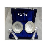 Ensemble design antique fait à la main en laiton plaqué argent thème croix personnalisé pour les cadeaux de Pâques-comprend une pièce de monnaie médaille