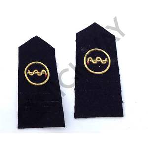 Charreteras ceremoniales personalizadas Charretera de hombro de uniforme Charretera de hombro de Oro Negro personalizada - Product Image 4