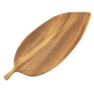 Plateaux de service en bois Leaf Design pour servir de délicieux plats et desserts Hôtels Restaurants et utilisation de la cuisine à domicile - Product Image 1