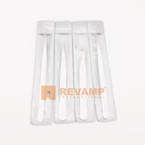 Pince à épiler d'extension de cils en PVC personnalisée et durable en acier inoxydable, outils à pointe pointue pour faux cils, vente en gros - Product Image 6