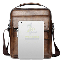 Meilleure vente de mallette pour ordinateur portable en cuir véritable au design unique Housse durable avec matériau PC en cuir grainé