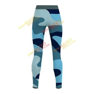 Leggings de sport taille haute personnalisés pour femmes, effet push-up, pantalon de yoga élastique et compressif, sans coutures, en polyester/spandex, protection UV - Product Image 5