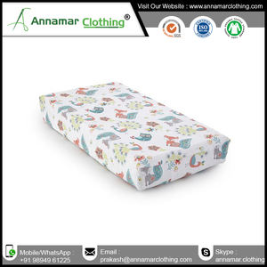 Funda de algodón orgánico para cambio de bebé - Product Image 6