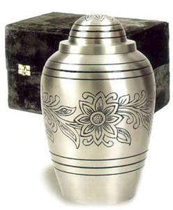 Domtop Urnes de crémation mémorables 6 "7" 8 "10" 12 "pour les cendres humaines Urnes de crémation en métal de concepteur Offre Spéciale Urnes de crémation modernes - Product Image 3