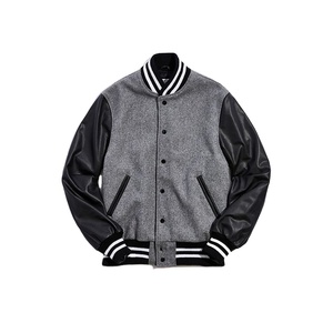 แจ็คเก็ตวาร์ซิตี้/เลตเตอร์แมน/เบสบอล คุณภาพสูงแบบ OEM ผลิตตามสั่ง - Product Image 1