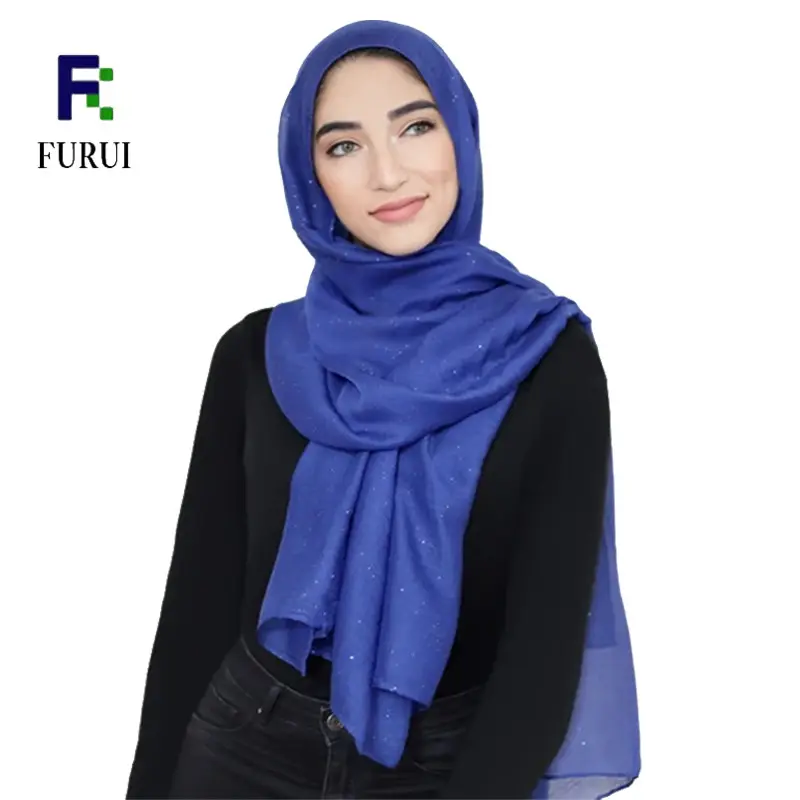 Glitter viscose hijab grote size sjaals voor moslim vrouwen indische stijl dubai stola hijab