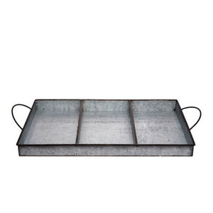 Diseño moderno Bandeja DE SERVICIO DE 3 compartimentos Borde superior Borde lateral Bandeja de servicio decorativa 2024 Venta al por mayor Bandeja de diseño personalizado - Product Image 1