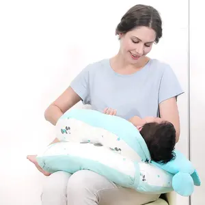 Amazon Hot Selling Goede Kwaliteit Zachte Lichaamsondersteuning Voeden Pasgeboren Baby Verstelbaar Verpleegkussen