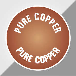 Vaso de Cobre Puro de Alta Calidad al por Mayor, Diseño de Olas, Logotipo Personalizado, Sostenible, para Viajes al Aire Libre, para Beber Agua - Product Image 6