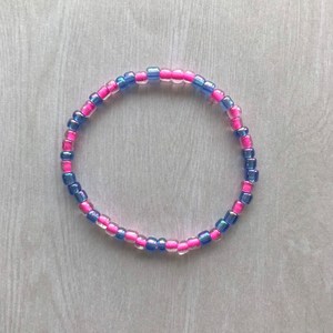 All Seed <b>Bead</b> <b>Bracelet</b> / Stack Filler Any Color - Product Image 1