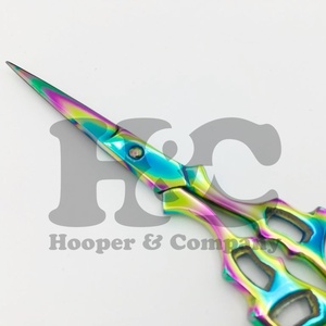 Nouveau Style Multi-Ciseaux Incurvé Beauté Outil En Acier Inoxydable Sharp Cuticule Ongles Ciseaux Logo Manucure Ciseaux Durable vison - Product Image 4