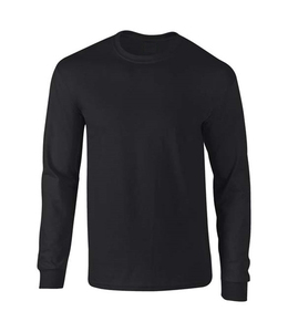 เสื้อยืดคอกลมแขนยาวผ้าฝ้าย 100% สีตามสั่ง ถักทออย่างเป็นมิตรต่อสิ่งแวดล้อม ระบายอากาศได้ดี สำหรับผู้ชาย จากบังกลาเทศ - Product Image 4