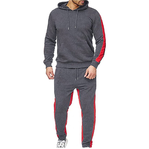 Chándales Deportivos Personalizados 2025 para Hombre, Ajustados, de Algodón, con Bolsillos Tipo Cargo, Sudaderas con Capucha y Cordón Ajustable - Product Image 5