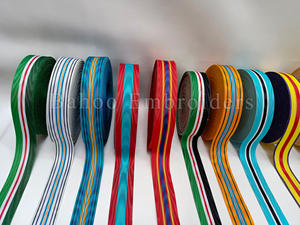 ริบบิ้นสำหรับเข็มกลัดตราเกียรติยศ ริบบิ้นสำหรับติดเสื้อ ริบบิ้นสำหรับตกแต่ง (แบบม้วน) (สีตามสั่ง) สำหรับเครื่องแบบบุรุษ - Product Image 2