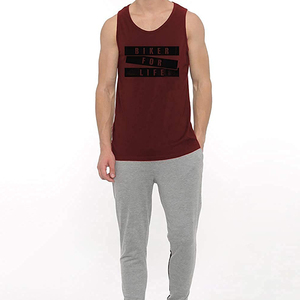Men tanktop,sleeveless sports logo custom tank top men gym print <b>travel</b> vest gym tank top - Product Image 4