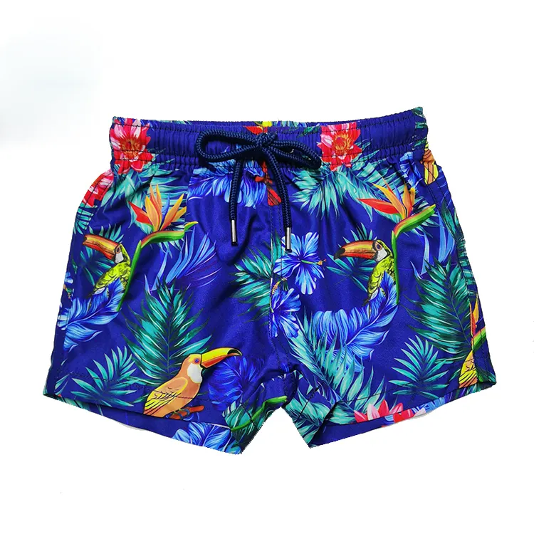 Short de plage en polyester sublimation, 1 pièce, style OEM, vêtement de plage doux, à la mode