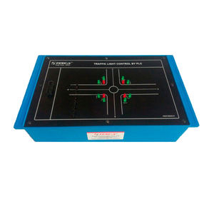 Equipo educativo, suministros educativos, 24 V CC, Pin de entrada, controladores lógicos programables de voltaje, Control de luz de tráfico por PLC - Product Image 1