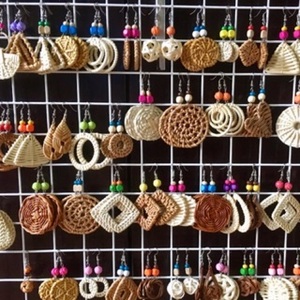 Hot Selling Rattan <b>Earrings</b>/ <b>Handmade</b> <b>Earrings</b> Designed for Girls - Product Image 6