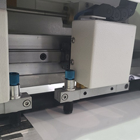 Máquina cortadora de pegatinas, trazador de etiquetas de alta velocidad con tarjeta de haz rotativo, rodillo de alimentación automático, cortador de troquel digital plano