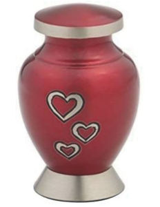 Recuerdo de flor de fervedor de oro y plata, urna de cremación, suministros funerarios, urnas para cenizas humanos, estilo americano - Product Image 6