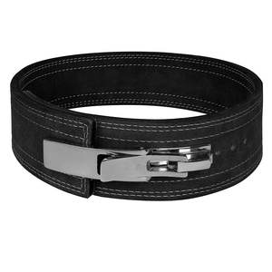 Cinturón de Levantamiento de Pesas Geo Brother Co GB-LB-0007 Personalizado Unisex de Alta Resistencia Antideslizante con Protección Profesional de Cuero Vacuno de 10 mm para Fitness - Product Image 1