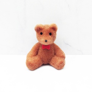 ตุ๊กตาหมีขนาดเล็ก1 "หมีนั่งสำหรับตกแต่งบ้านตุ๊กตา - Product Image 1
