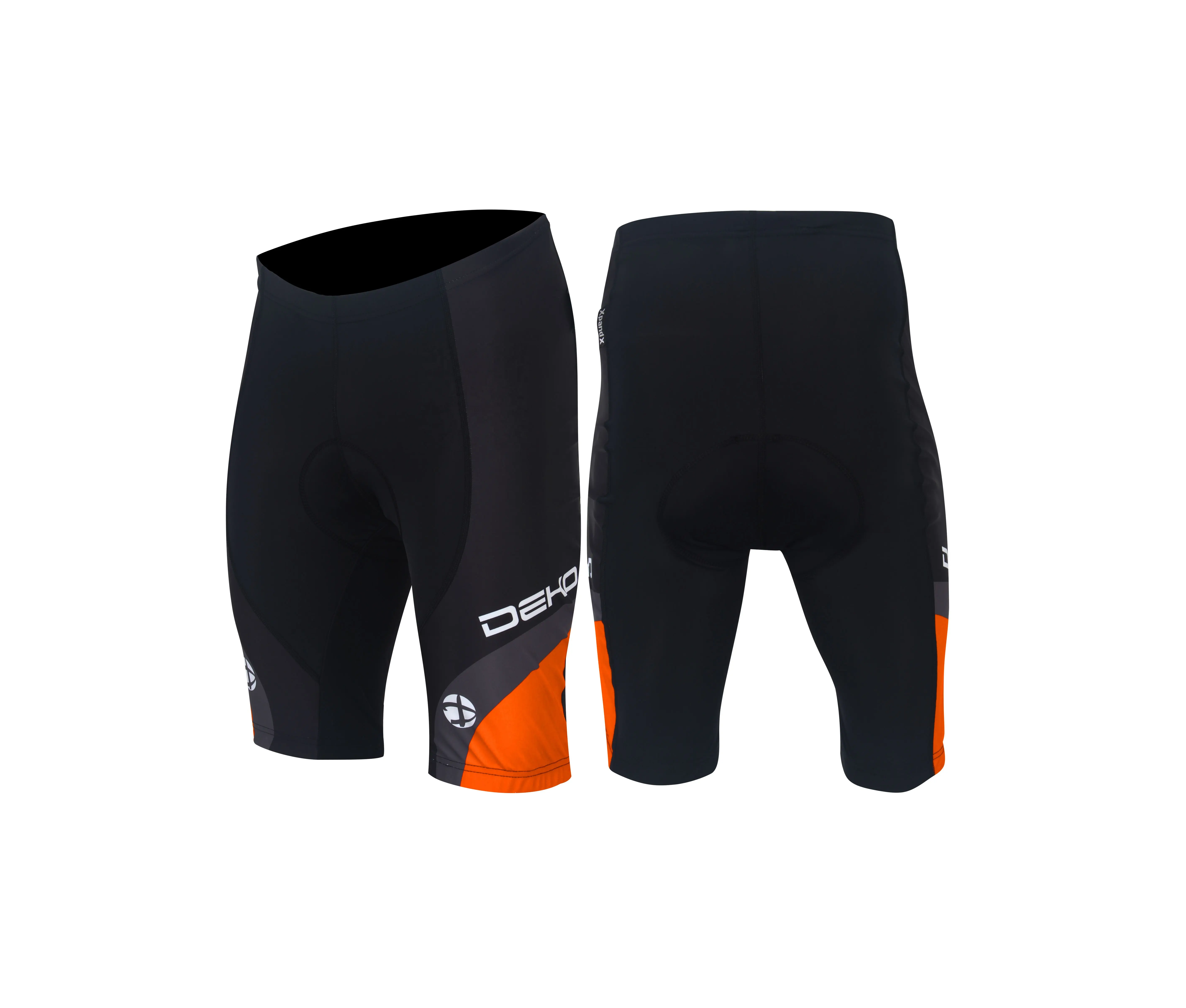 DEKO Best Sellers Sublimation comfortable ride moisture wicking men chamois bicycle shorts