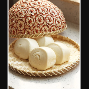 ถาดหวายไม้ไผ่เป็นมิตรกับสิ่งแวดล้อมแฮนด์เมดพร้อมฝาปิดและที่จับลวดลายดอกไม้สีสันสดใสทนทานและปลอดภัยสำหรับอาหาร - Product Image 3