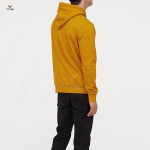 Sudadera con capucha y cremallera para hombre personalizada de alta calidad, jersey de lana de algodón suave de gran tamaño en blanco de fábrica OEM, característica de talla grande de punto sólido - Product Image 6