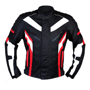 Meilleure veste de moto de course noire personnalisée Vêtements de sport de protection approuvés par la CE Protection supérieure Respirabilité-Offre Spéciale de moto - Product Image 5