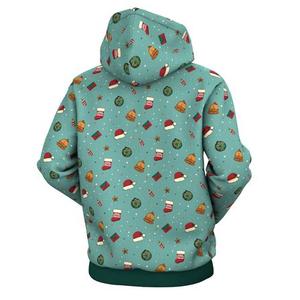 เสื้อฮู้ดผ้าคอตตอนผสมเสื้อฮู้ดผ้าคอตตอนพิมพ์ลายเองได้ผ้าโพลีเอสเตอร์100% สำหรับบุรุษ2025 - Product Image 3