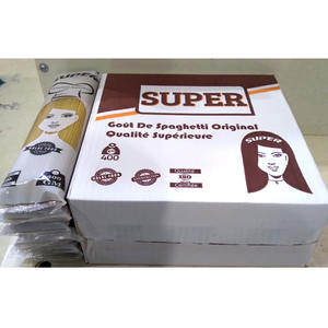 พาสต้าสปาเก็ตตี้ข้าวสาลีแข็งขนาดใหญ่สีขาว400กรัมบรรจุในถุงหรือกล่อง100% พาสต้าบริสุทธิ์ - Product Image 3