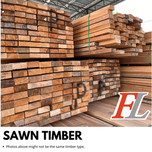Malaysia Supplier Light Hardwood Modern Sawn Timber Dark Red Meranti Timber  Raw Materials