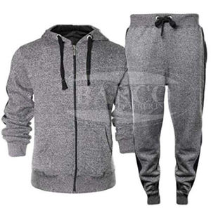 Derniers survêtements de jogging personnalisés pour hommes, survêtement en molleton de coton avec logo personnalisé, options grande taille, techniques imprimées - Product Image 1