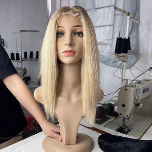 ขายส่งเถ้าตรง #613สีหนังกำพร้าบราซิลชิดเวอร์จินมนุษย์วิกผม2X6 HD ลูกไม้ปิด - Product Image 4