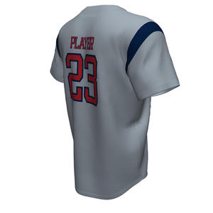 Camiseta de béisbol OEM personalizada de manga corta y manga larga/ Uniforme de béisbol personalizado, camiseta de béisbol y softbol - Product Image 6