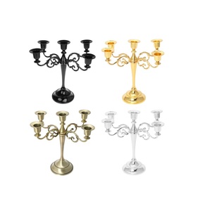 BRASS <b>CANDELABRA</b> FOUR DIFFERENT COLOUR By BRASSWORLD INDIA - Product Image 1