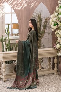 ชุดสูทผ้าลินินปักลายสำหรับสตรีสไตล์ปากีสถาน - Product Image 3