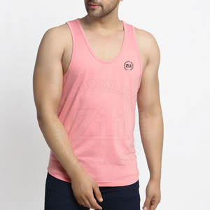 Débardeur en coton tricoté de haute qualité pour homme, séchage rapide, respirant, décontracté, pour la gym, le fitness, le streetwear, avec impression personnalisée, OEM - Product Image 1