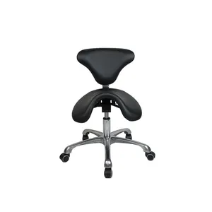 Hot Selling Large Saddle Office Chair for Dentist Chair with Wheel