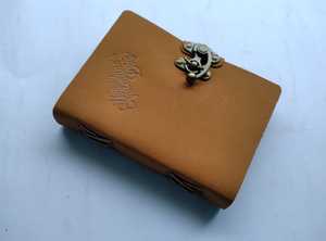 Cahier de notes en cuir A5 et A4 à spirale pour journal de voyage cadeau et journal en papier vierge pour usage personnel - Product Image 3