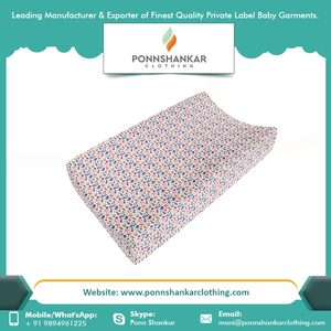 Tapis à langer écologique pour bébé, housse à langer - Product Image 2