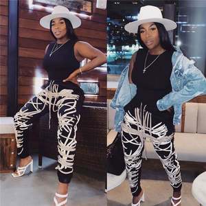 Pantalones con estampado Digital 3D para mujer, Pantalón moderno, 2022 - Product Image 6