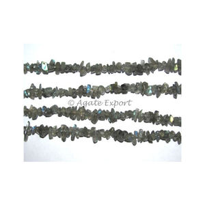 Pendientes de ágata Chips cuentas Strand para joyería - Product Image 1