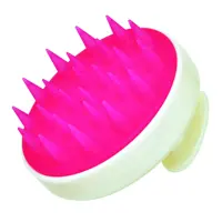 Made in Japan Shampoo Brush Silicon rubber Type Handy High Quality Head Massage Brush Spa Brush Water proof
