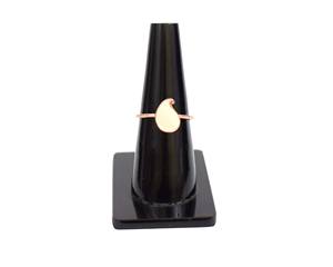 แหวน925รูปมะม่วงเงินสเตอร์ลิงทำด้วยมือประดับอัญมณีหลากสีธรรมชาติชุบทองกุหลาบสวยงานฝีมือสไตล์แฟชั่นมม. - Product Image 2