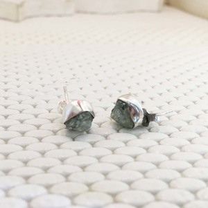 925 <b>Sterling</b> <b>Silver</b> Aquamarine Earrings Trendy Indian Fashion Women's <b>Studs</b> Wedding Jewelry for Anniversary Party Gift - Product Image 2